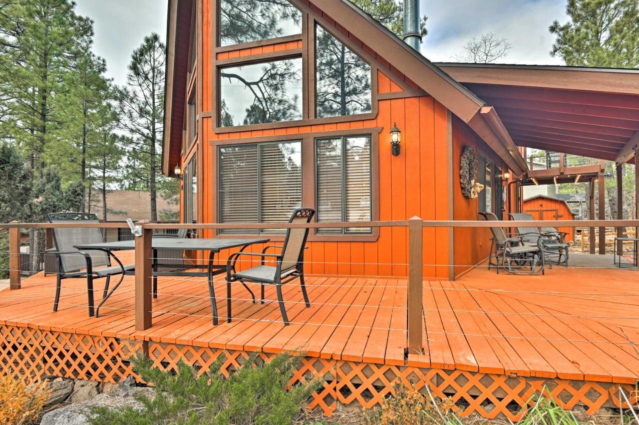 Secluded Munds Park Cabin With Deck And Lake Access Buitenkant foto