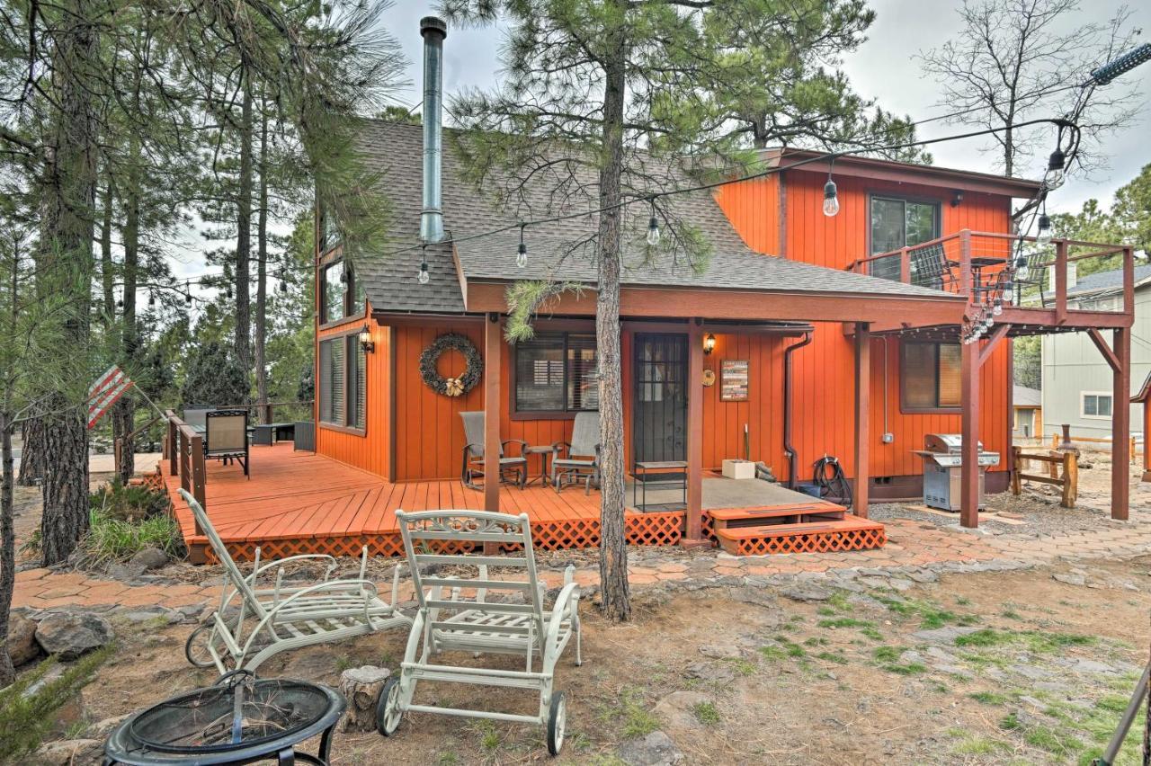 Secluded Munds Park Cabin With Deck And Lake Access Buitenkant foto